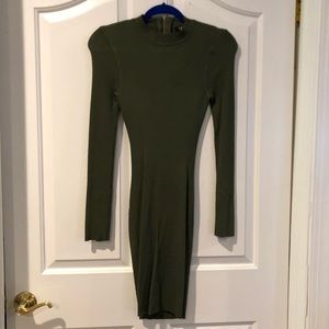 Never Worn Green Bodycon Dress | Size Medium